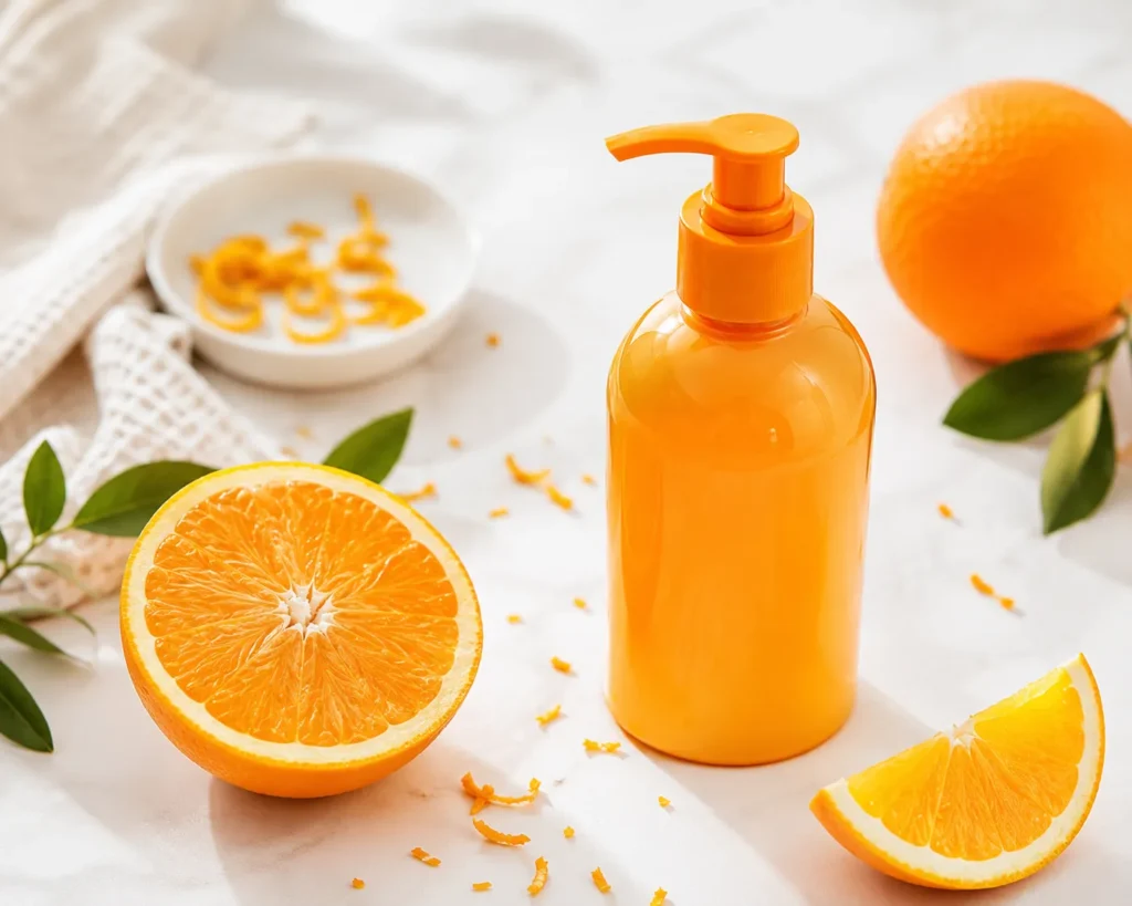 10 Best Lotion Picks for Soft and Nourished Skin 8 Vitamin C brightening lotion bottle for dull and uneven skin tone