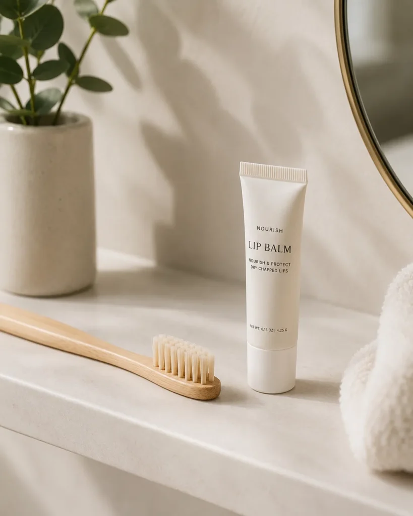 10 Soft Lips Secrets for a Naturally Smooth Smile 11 Soft bristled toothbrush used to gently exfoliate dry, flaky lips