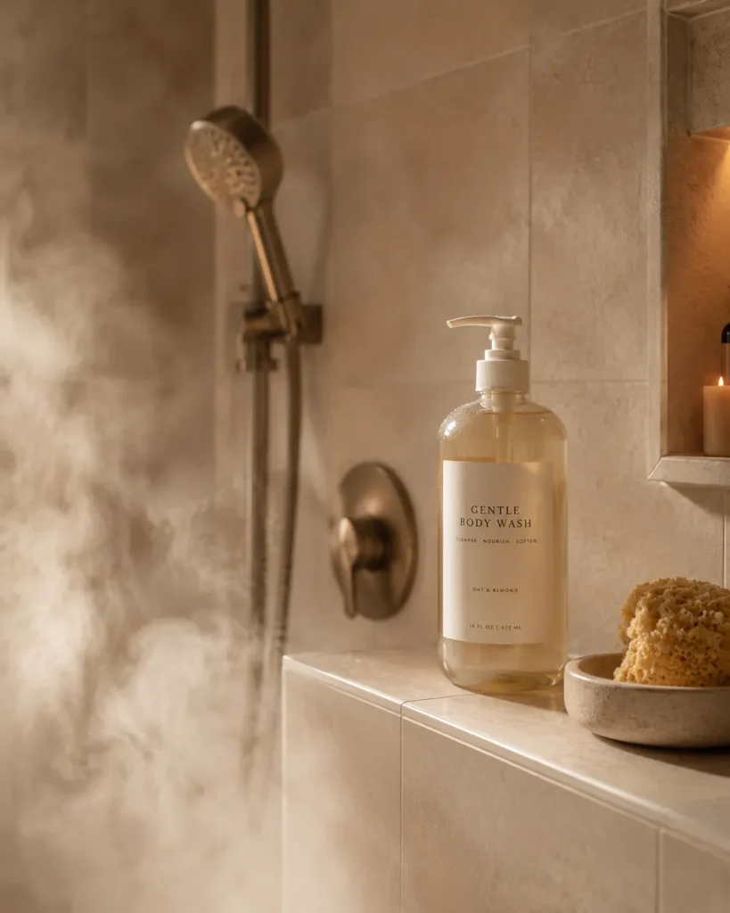 11 Budget-Friendly Skin Care Swaps for Dry Winter Skin 5 Warm Shower