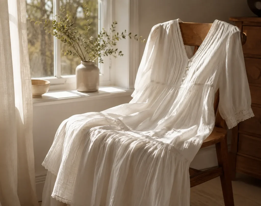 10 After Sun Mistakes That Can Harm Your Skin 10 Loose cotton outfit recommended as comfortable clothing after sun exposure