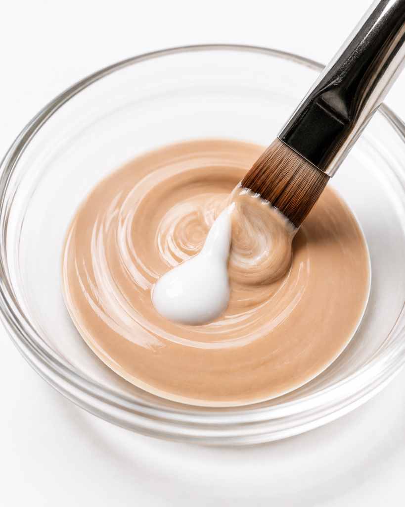 11 Sunscreen Ideas for Effortless Daily Sun Protection 10 A drop of sunscreen mixed into foundation for a lightweight tinted finish