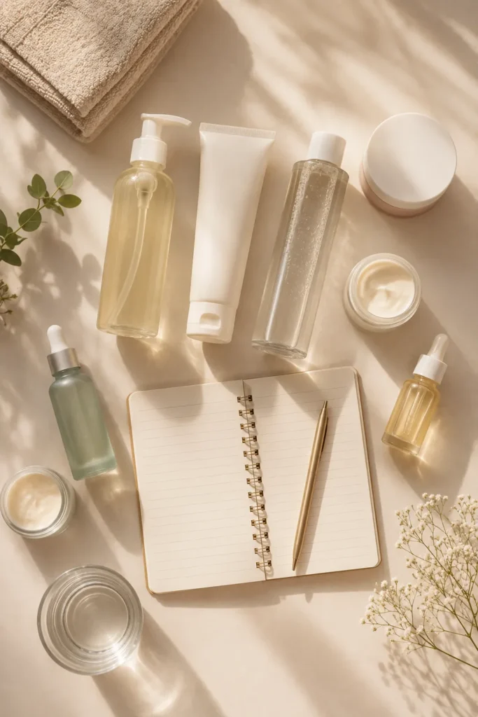 11 Skin Types Secrets for a Better Glow Today 12 Skincare products organized by skin type routine