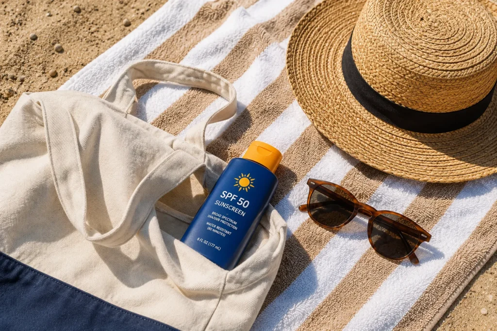 12 SPF 50 Sunscreens for Smooth and Protected Skin 5 Tinted SPF 50 sunscreen applied as a foundation replacement