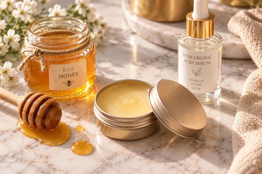 10 Hydrating Lip Balm Tips for Smooth, Soft Lips 2 Hydrating lip balm with honey and hyaluronic acid serum for soft lips